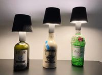 LED Tischlampe GIN Flasche beleuchtet Indoor und Outdoor Niedersachsen - Rosdorf Vorschau