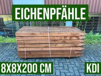 Vierkantpfosten Eichenpfahl Holzpfosten Eiche  - 8x8x200 - KDI Nordrhein-Westfalen - Lennestadt Vorschau