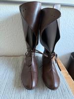 Mittelalter Stiefel neu Kunstleder Gr. 40/41 Wikinger Wandsbek - Hamburg Volksdorf Vorschau