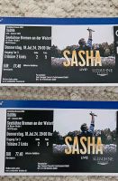 2 Tickets SASHA live Seebühne Bremen 18.07.24 Konzertkarten Köln - Köln Klettenberg Vorschau