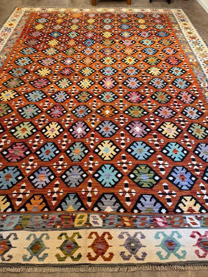 Afghan Kelim 300x395 cm handgewebt kilimteppich orientalisch groß in Berlin