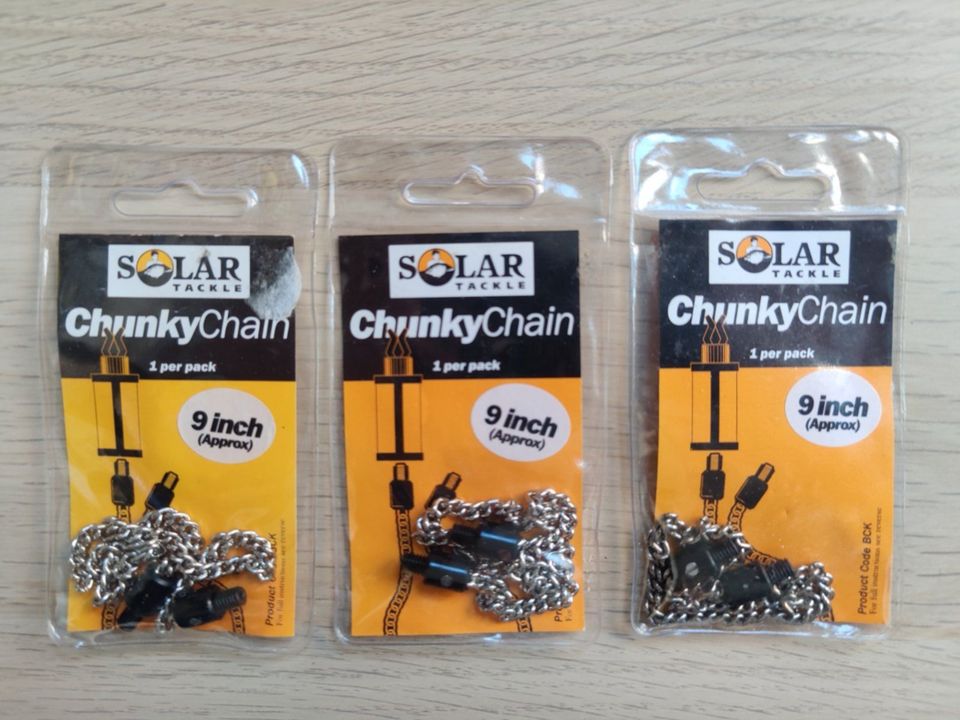 3x Solar Tackle Chunky Chain 9 inch in OVP in Berlin