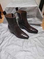 Stiefeletten H&M gr 36 Braun kroko Hessen - Wöllstadt Vorschau