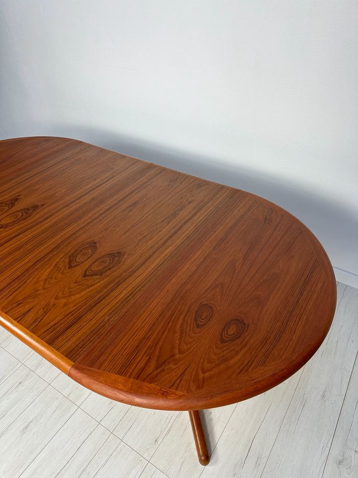 70er Vintage Retro Teak Esstisch Korup Stolefabrik Danish Design in Wesseling