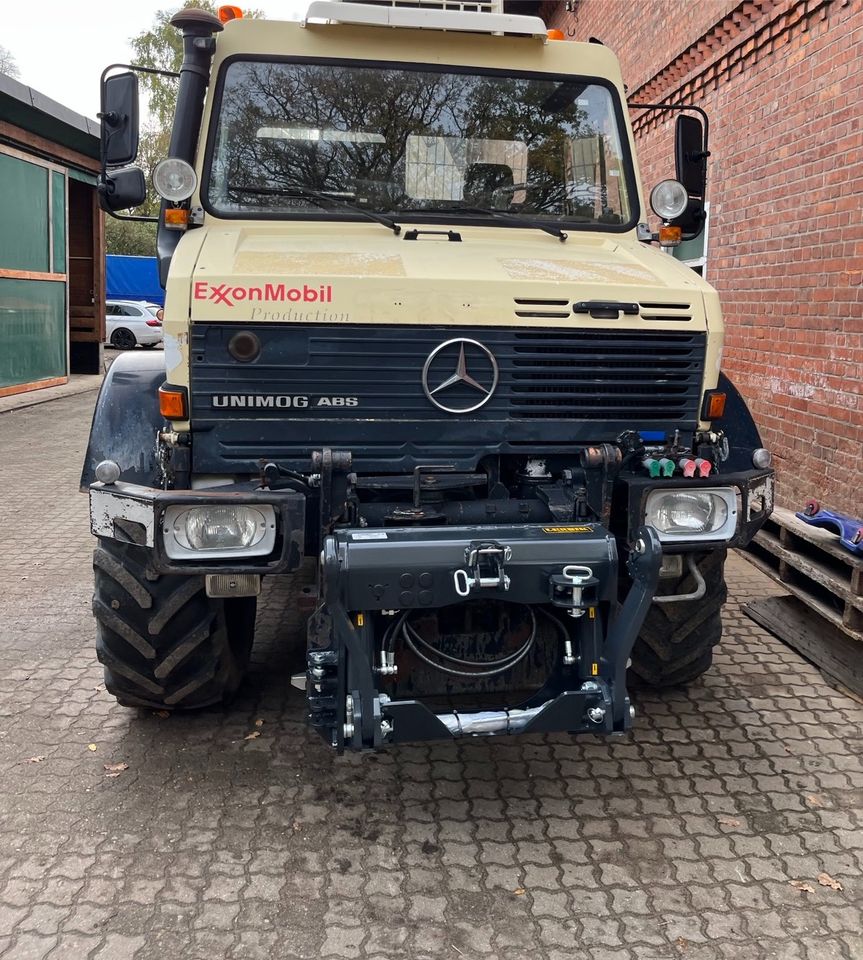 Lesnik Unimog Mb-Trac P25 Fronthubwerk Kraftheber Hydraulik Mwst in Büchen