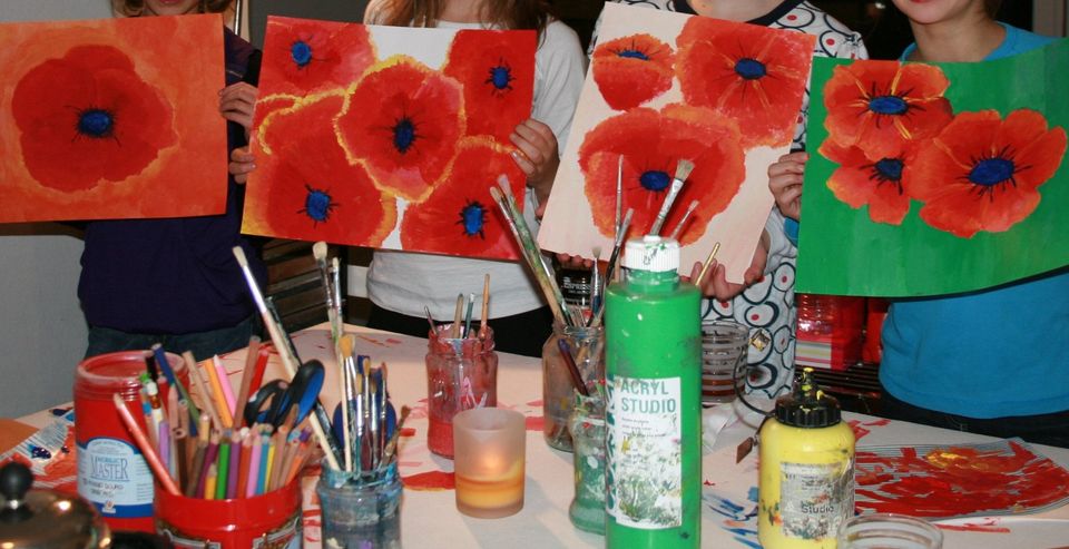 Ferien Kunstkurse Malerei für Kinder in Berlin