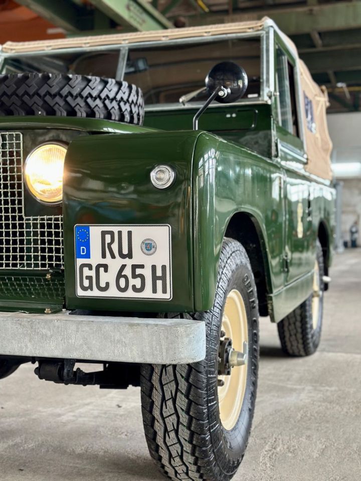 Land Rover Serie II  A88 Benzin restauriert Motor NEU POLIS in Rudolstadt