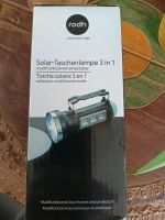 Akku Solar Taschenlampe 3 in 1 aufladbar Brandenburg - Fredersdorf-Vogelsdorf Vorschau