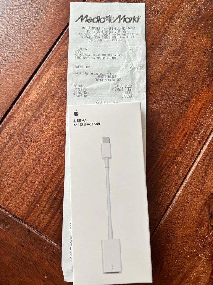 Apple USB zu USB C Adapter NEU!! in Bünde