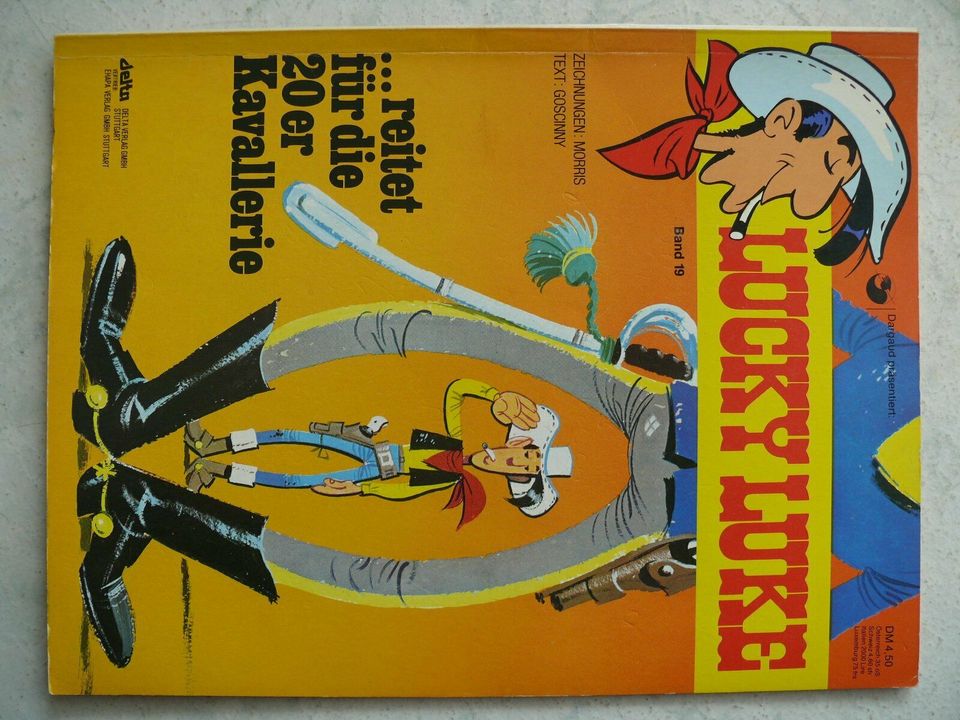 Lucky Luke Delta/Ehapa Nr. 19, 21 1. Auflagen 1979 in Leverkusen
