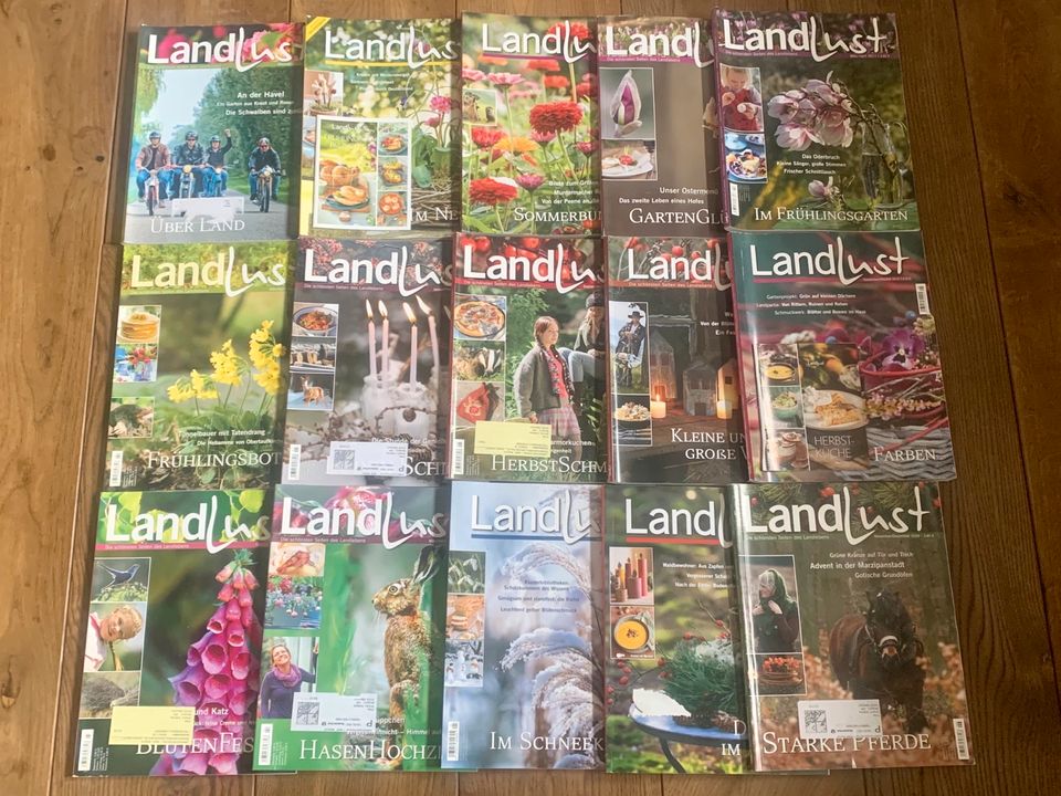 LANDLUST Zeitschriften 15 alte Ausgaben, Zeitschrift in Odenthal