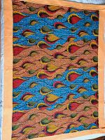 Vlies Decke mit afrikanischem Stoff,  Handgemachte Berlin - Steglitz Vorschau