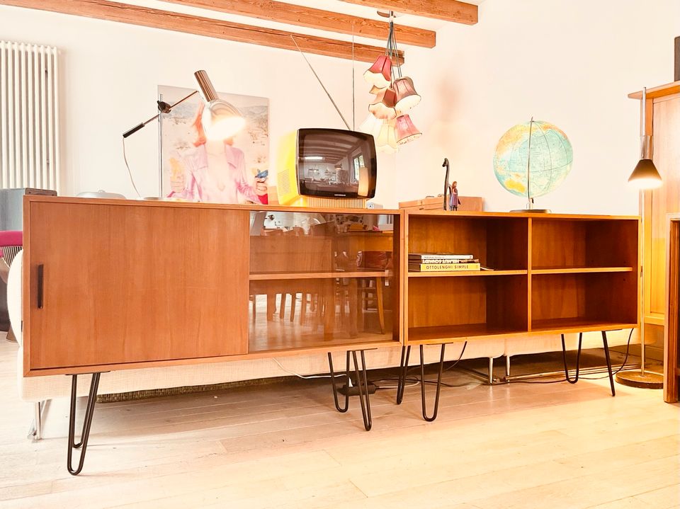 LOWBOARD VINTAGE Sideboard Vitrine Bücherregal in Köln