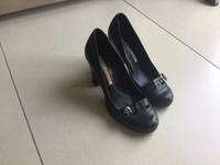 Loafer Pumps Buffalo Leder schwarz Gr. 37 Essen - Essen-Ruhrhalbinsel Vorschau