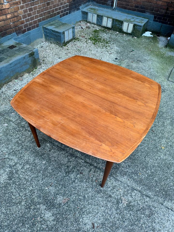 Esstisch erweiterbar > 210cm Teak Tisch danish Design Vintage Esszimmertisch Teakholz Dänemark 60er Retro in Berlin