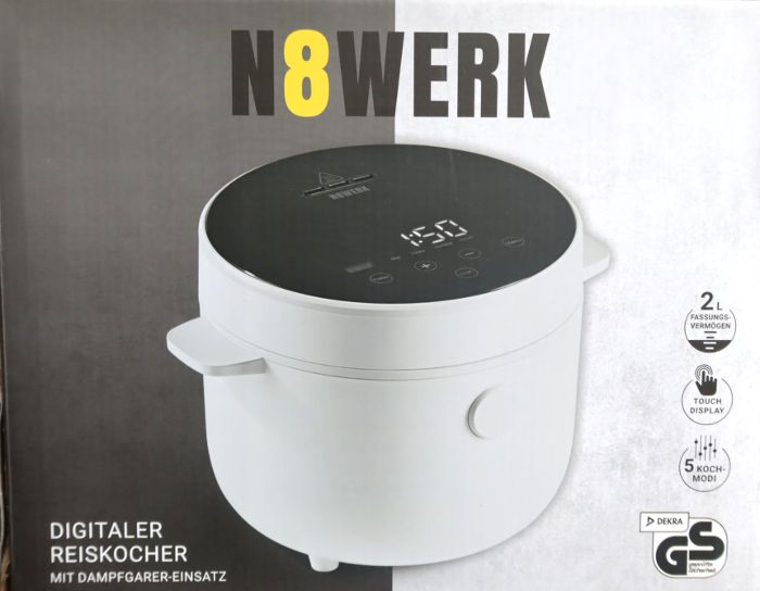 N8WERK Digitaler Reiskocher Multikocher Dampfgarer-Einsatz Cooker in Kiel -  Wellsee-Kronsburg-Rönne | Haushaltskleingeräte gebraucht kaufen | eBay  Kleinanzeigen ist jetzt Kleinanzeigen