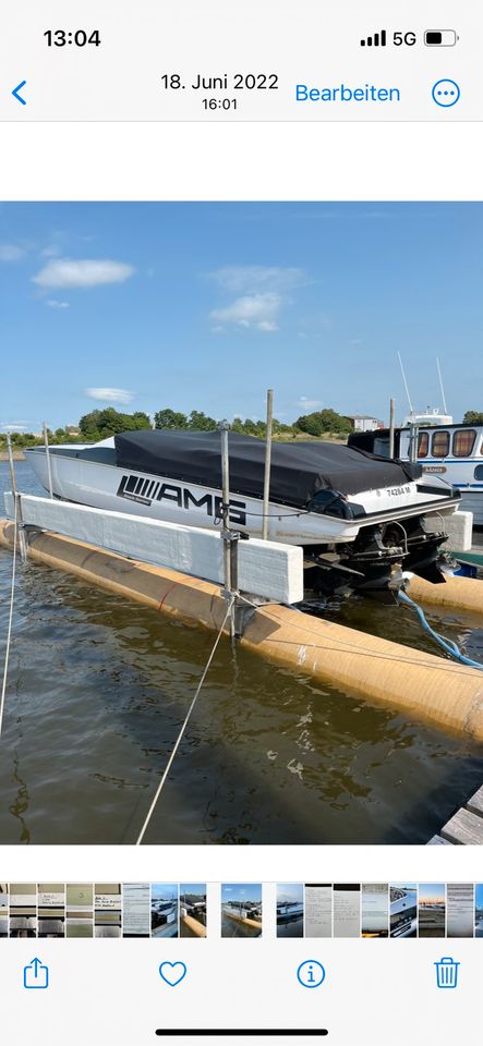 Lift - Bootslift - Boatlift - Schnellboot - Hebeanlage - Lifter in Hanstedt