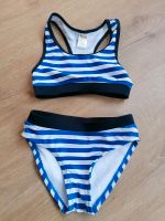 Bikini blau-weiß gestreift, Gr. 98/104, NEU Sachsen - Rippien Vorschau