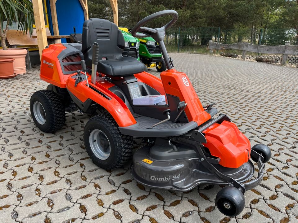 ♦️ Aktion ♦️ Husqvarna Rider R 214TC inkl. 95 cm Combi Mähdeck♦️ in Velten