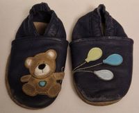 Engel und Piraten Krabbelschuhe Hausschue Gr. 22 blau Berlin - Neukölln Vorschau