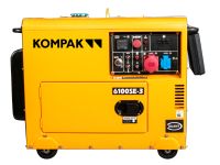 KOMPAK Stromerzeuger Stromaggregat Diesel 6.9 KVA 6100SE-3 400V Niedersachsen - Spelle Vorschau