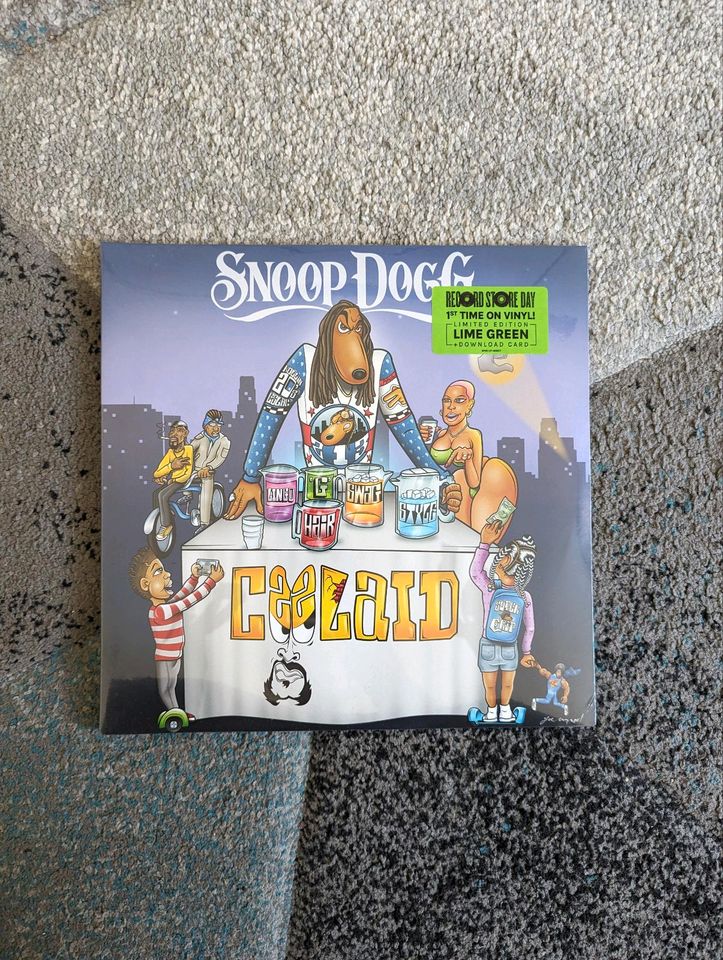 Snoop Dogg - Coolaid Black friday Record - Lime Green vinyl Neu S in Berlin