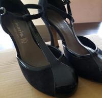 Plataeau Pumps/High Heels/Tanzschuhe Gr. 38, Tamaris Hessen - Babenhausen Vorschau