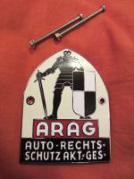 Emaille-Plakette ARAG Oldtimer Vintage Bayern - Ainring Vorschau