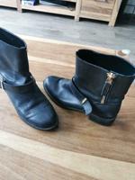 Stiefeletten Boots schwarz gold Zara 41 Schleswig-Holstein - Glinde Vorschau