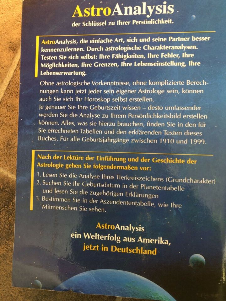 Sternzeichen Jungfrau Horoskop Buch in Wernsdorf