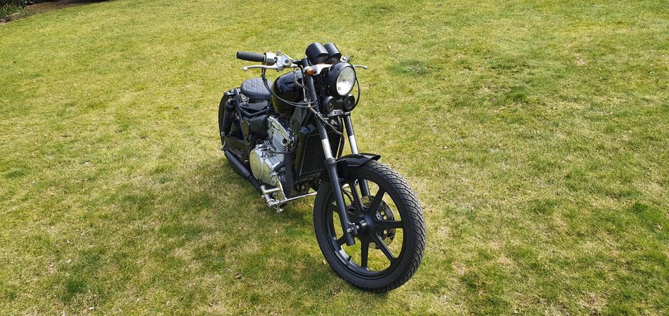 Bobber Kawasaki EN 500 Chopper Motorrad A2 EN500 in Spelle