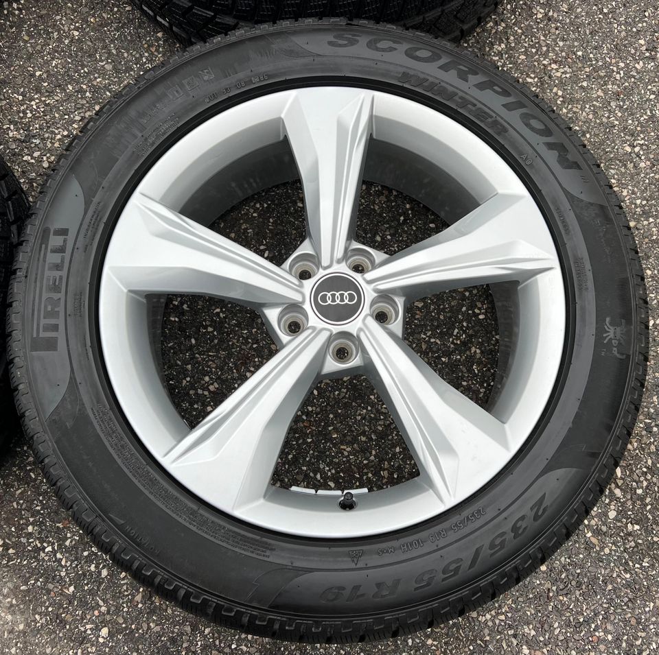 4 ORIGINAL 19" ALU WINTERRÄDER AUDI Q5 SQ5 FY 80A601025K #1C9V in Bad Tölz