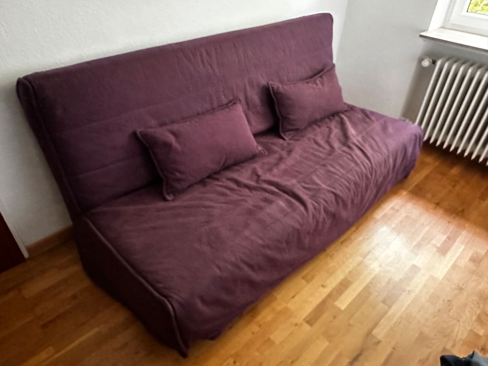 Schlafsofa „Beddinge“ mit zwei Sofakissen und Bezug in Kassel