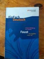 Mit Versand! Faust erster Teil von Johann Wolfgang von Goethe Bayern - Ansbach Vorschau