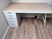 Ikea Schreibtisch 75cm x 150cm Holzoptik weis Tischplatte Nordrhein-Westfalen - Barntrup Vorschau