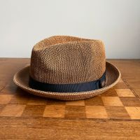 Bailey Hut, braun, Größe L (Modell: Kashner Straw Trilby) Düsseldorf - Unterbilk Vorschau