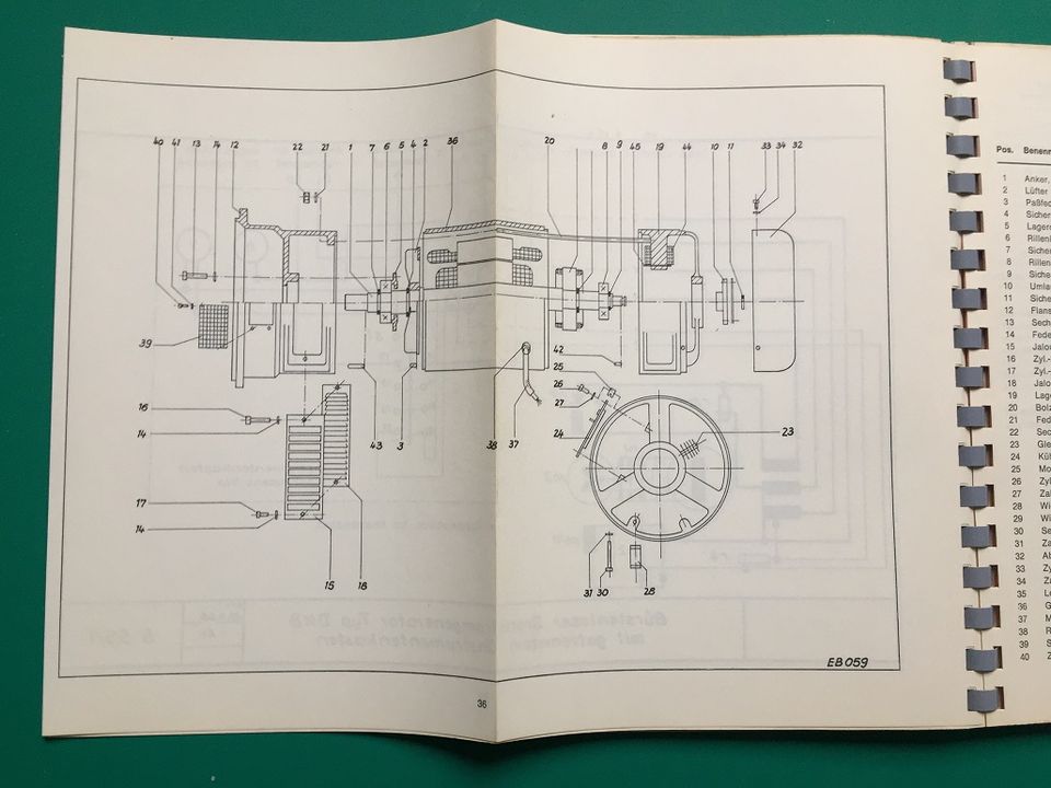 Bedienungsanleitung Deutz Motor F1/2L 410 und DKB-Generator in Bergisch Gladbach