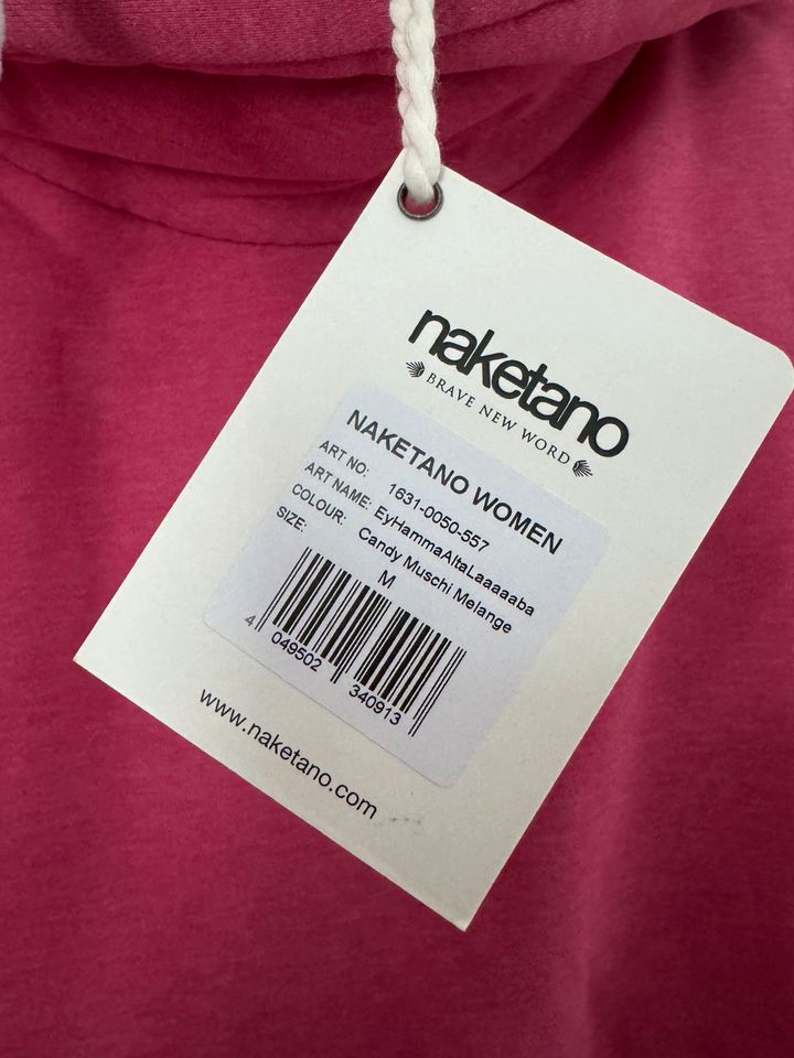 NAKETANO Hoodie Kapuzenpullover Gr. M **TOP** in Horneburg