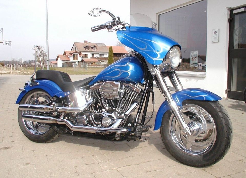 Harley-Davidson Fat Boy Custom Bike in Biessenhofen