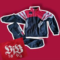 Adidas Retro Vintage Trainingsanzug VfB Stuttgart | 90er Gr. L Duisburg - Rumeln-Kaldenhausen Vorschau