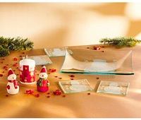 Weihnachtsset Tischdeko Weihnachten Glasschale Untersetzer Deko Bayern - Kolbermoor Vorschau