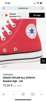 39 CHUCK TAYLOR ALL STAR HI - Sneaker high - red Converse rot München - Schwabing-West Vorschau