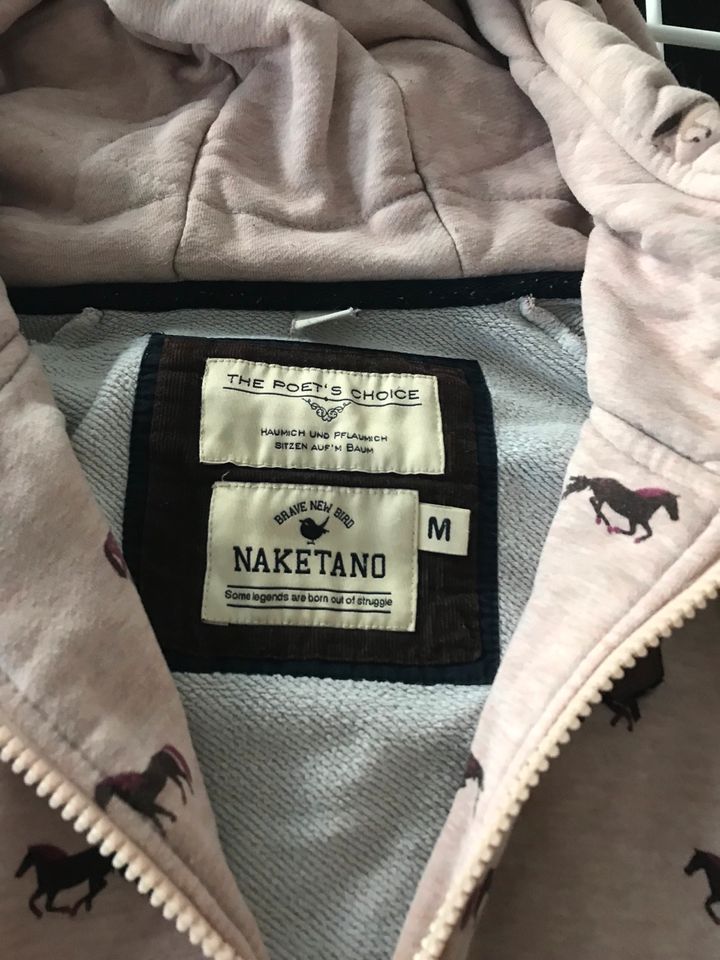 Naketano Jacke in rosa und Pferde in Salzwedel