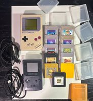 Gameboy Classic/DMG, GB Color, 11 Spiele, Link Kabel, Bundle Hessen - Erlensee Vorschau