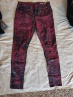 Jeans Gothic Punk Gr M schwarz weinrot Schleswig-Holstein - Ostenfeld (Husum) Vorschau