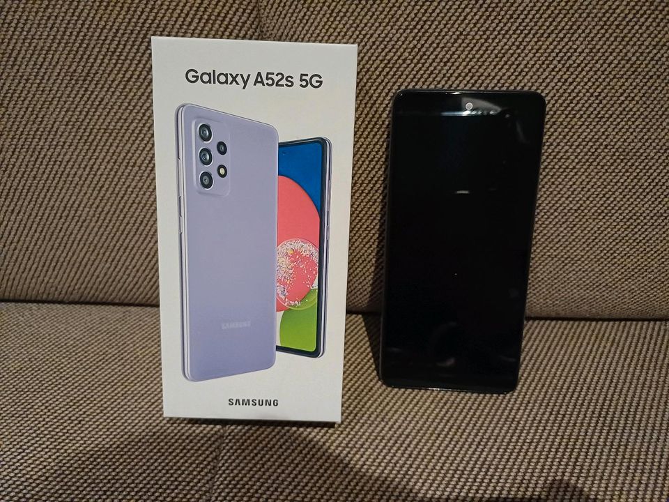Samsung Galaxy A52s 5G flieder in Werningshausen