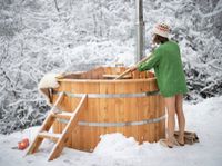Hot Tub (Badefass) Verleih Mieten oder Kaufen MYSOBA Hessen - Vöhl Vorschau