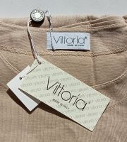 VITTORIA  Naturfaser Basic Shirt Baumwolle Modal Feinstrick sand Niedersachsen - Obernkirchen Vorschau