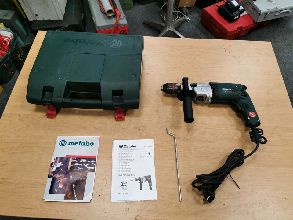 Metabo SB E 680/2 S- R+L Schlagbohrmaschine im Koffer in Berlin