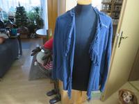 Strickjacke blau Vögele Fransenlook wie neu ! XL reine Baumwolle Hessen - Gründau Vorschau
